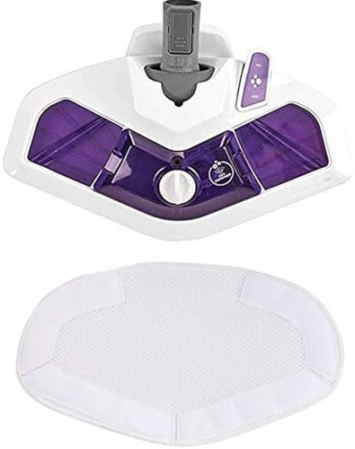 QASULER 5 Pcs Microfiber Washable Mop Pad,Replacement Mop Parts Polti Kit Steam Mop Home Steam Cleaner