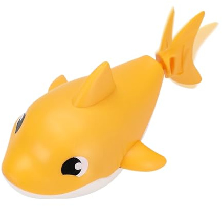 FmtwPhn Jouet de Bain Requin - Jouet Bébé Requin Flottant pour Piscine Et Jeu D Eau,Animal Flottant à Remontage pour de 1 à 3 Ans pour Bain et Douche Piscine
