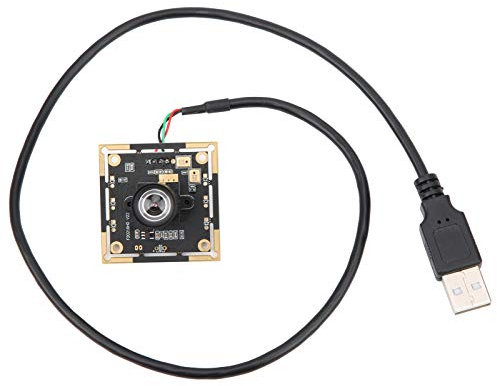 USB Kameramodul HBVCAM-F20216HD V22 Weitwinkel 92 ° Webcam Kompatibel mit WinXP/Win7/Win8/Win10/OS X/Linux, für Industrie, 38 x 38 x 24 mm