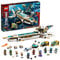 LEGO 71756 NINJAGO Wassersegler, U-Boot-Spielzeug mit 10 Ninja-Minifiguren inkl. Kai & NYA-Figuren, Geschenke für Kinder, Jungen und Mädchen ab 9 Jahre