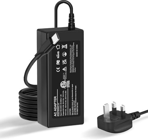 45W USB C Charger, Chromebook Laptop Widely Compatible with HP, Dell, Lenovo, Acer, Asus, Samsung, Google, USB Type-C Power Adapter