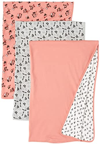 Amazon Essentials Disney | Marvel | Star Wars Unisex Baby Wickeltücher, 3er-Pack, 3er-pack Mickey Expressions, Einheitsgröße