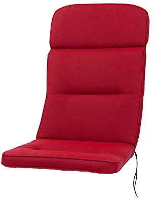 Kettler Polen KETTtex 2313 Auflage Hochlehner Alicante rot 120x50x8 cm wasserabweisend lichtecht Olefin Sitzpolster