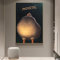 JGEHOME Judgmental Duck Lustiges Poster Pathetic Humor Ente Leinwand Gemälde Wandkunst Bild Druck Wohnzimmer Home Dekoration Geschenk 50x70cm Rahmenlos