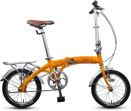 14/16 Zoll Faltbares Stadtfahrrad, Faltrad Für Erwachsene Mit Variabler Geschwindigkeit Mobiles Tragbares Leichtes Faltrad Für Studenten Und Pendler In Der Stadt C,14inch