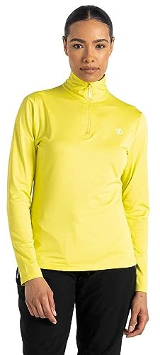 Dare2b Damen Lowline Ii Core Stretch Pullover, Gelb Pflaume, 40