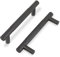 Cotykiley 10 Pack 3 Inch(76mm) Matte Black Cabinet Handles Black Knurled Kitchen Cabinet Pulls Cabinet Door Handles Kitchen Cabinet Hardware Cupboard Drawer Pulls Dresser Handles