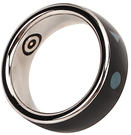 Dilwe Bluetooth Ring Remote Page Turner, Fernbedienung Scrolling Ring Wiederaufladbarer Ring Clicker für Telefon Tablet (18#)