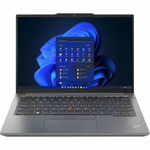 Lenovo ThinkPad E14 Gen 5 21JR0019US 14 Notebook - WUXGA - 1920 x 1200 - AMD Ryzen 5 7530U Hexa-core (6 Core) 2 GHz - 16 GB Total RAM - 8 GB On-Board Memory - 256 GB SSD - Arctic Gray
