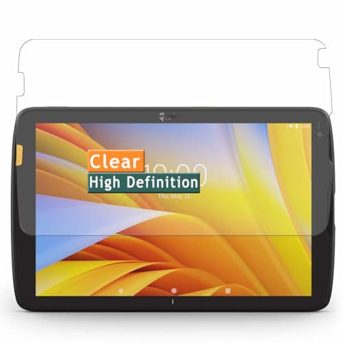 Vaxson 3-Pack TPU Pellicola Protettiva, compatibile con Zebra ET40 ET45 ET40-HC ET45-HC 10.1, Screen Protector Film [Non Vetro Temperato]