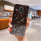 PAIXIKYZ Compatible con Xiaomi Redmi Note 9S/Redmi Note 9 Pro-Funda Transparente TPU Antichoque con Purpurina Cielo Estrellado