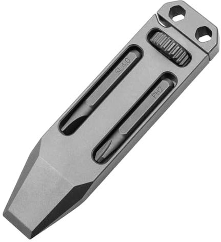 Blmirror Mini-Schraubenschlüssel Aus Titanlegierung, Verstellbarer Multifunktionsschlüssel, Tragbarer Schlüsselanhänger, Taschenwerkzeug, Anhänger, Schraubendreher für Männer