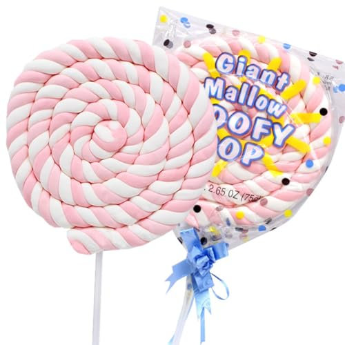 WSYLS marshmallow marshmallows Lutscherförmige Zuckerwatte - Einzigartiger Genuss für Groß und Klein
