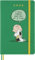 Moleskine Daily Planner Peanuts, 12-Monate Tageskalender 2026, mit Harte Einband, Elastischem Verschluss und thematischen Aufklebern, Großformat 13 x 21 cm