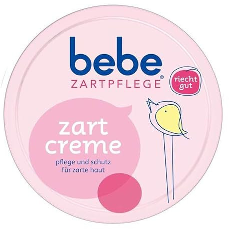 4 er Pack bebe ZARTPFLEGE Zartcreme 4 x 150 ml Creme für Kinder