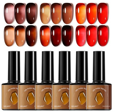 GZSYY UV Nagellack Jelly Gel Nail Polish Gel Nagellack UV Brauntöne