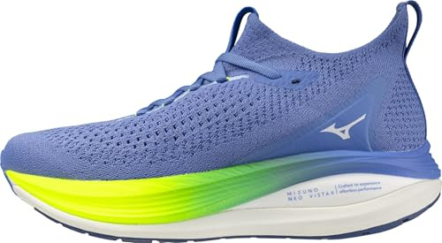 Mizuno Neo Vista 2 Damen Laufschuhe, Ultramarine/Weiß/Lightning Yellow