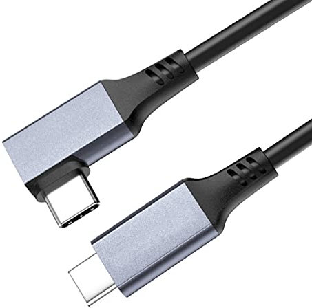QCEs USB C to USB C 3.2 Gen 1 Link Cable 16FT(5M) Compatible with Quest 2 Link Cable, Type C VR Headset Cable with 3A Fast Charging and 5Gbps Data Transfer Cord for Gaming PC & USB C Chargers