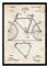 Nacnic Fahrrad und Rahmen Patent Poster. Poster mit Erfindungen und alten Werkzeugen.