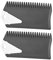 Aigend Surfbrett Wachs Kamm - 2PCS/Set Hochwertiges PVC Surfbrett Wachs Kamm Reiniger Werkzeug Zubehör Leichtgewicht für Surfbrett Skaeboard
