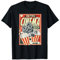 Retro Kino Poster Plakat Popcorn Kamera Film T-Shirt