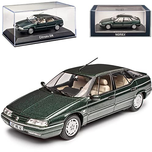 Norev Citroen XM Limousine Poseidon Grün 1989-2000 1/43 Modell Auto