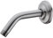 15,2 cm abgewinkelter Duscharm mit Flansch, Edelstahl, Wandmontage, Verlängerungsarm für oberen Duschkopf, gebürstetes Nickel