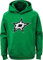 Outerstuff NHL Youth 8-20 Team Color Performance Primary Logo Pullover Sweatshirt Hoodie, Dallas Sterne grün, 10-12