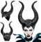 NHYDZSZ Königin Hörner Helm Hörner Haarreif Kopfschmuck maleficent kostüm Erwachsene Hörner Hut Teufelshörner Headband Böse Königin Kostüm für böswilliges Cosplay, Party