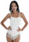 Damen Turnanzug für Latein-Tanz, glänzend, Strass, Quaste, Fransen, Salsa, Tango, Ballsaal, Tanzkostüm, Schwarz, Größe XL, weiß, 46