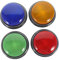 LALADEFIEE 4piezas Botones De Respuesta Luminosos y Sonoros para Fiestas y Actividades para Entretenimiento con Efectos De Luz y Sonido