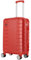 ARTREE Maleta de Cabina ABS 55x40x25cm?Maletas de Viaje Pequeñas?Equipaje de Mano?Maleta de Cabina Rígida Ligera con Cierre de Combinación y 4 Ruedas Dobles 360°-Rojo