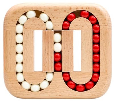 Magic Bean Puzzle Toy - rotierende sensorische Zappelspinner, Puzzlespielzeug für Bildungsspannung | Handheld -Hirnteaser -Perlenkugel, Puzzlespielzeug zur Verbesserung der Feinmotorik für und