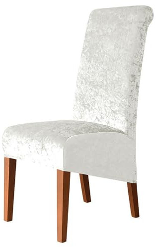 2 4 6 PiezasFundas para Sillas Comedor con Respaldo Fundas para Sillas Lavables Forros para Sillas de Comedor Cubre Sillas para Cocina Restaurante Hotel Boda