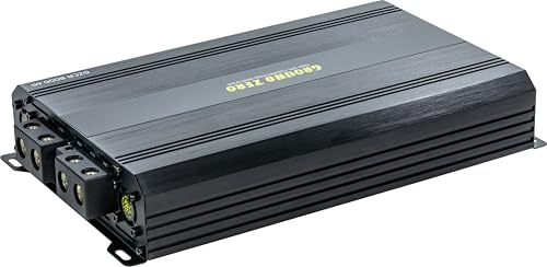 Ground Zero GZCA 8000.M1 - Amplificatore MS-PL-Class D, 1 canale, 8100 W RMS, 1 Ω stabile, crossover attivo, basso boost incluso