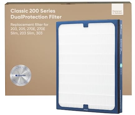 BLUEAIR Classic 200 Series Genuine DualProtection Filter; fits Classic