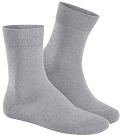 HUDSON Herren Socken Relax Cotton weich Silber 0502 39/42