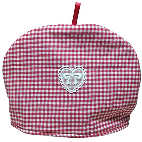 Cotton Tea Cozy Vintage Floral Printed Teapot Cover Tea Pot Décor Cozies Insulated Kettle Kitchen Dust Cover (#8)