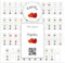 90 etiquetas adhesivas frascos hierbas y especias en italiano, con ilustraciones, elegantes, de material impermeable, lavable, con código QR para recetas e información