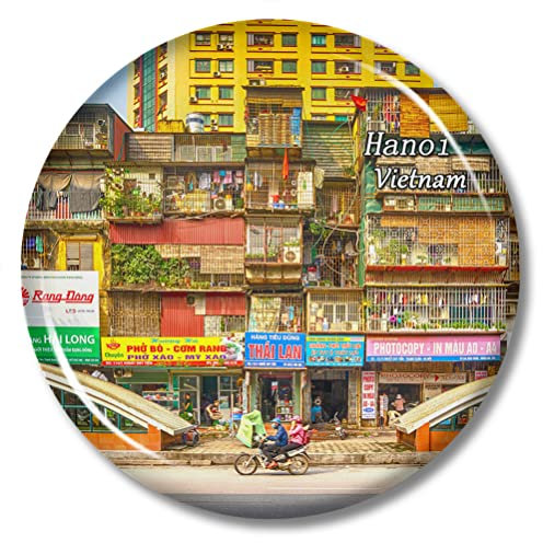 Vietnam Hanoi Magnet Fridge Sticker 2.28 Inch