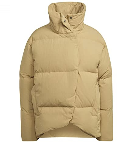 Adidas Womens Jacket (Down) W Big Baffle J, Golden Beige, HN9933, S