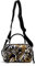 Versace Jeans Couture Handtasche, Umhängetasche, Multipocket Bag Nylon, Schwarz-Weiß-Gold