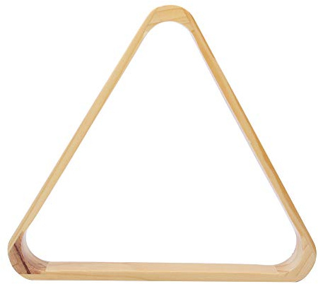 FOLOSAFENAR Estante para Bolas de Billar triangulo de billar Triángulo de 8 Bolas de Madera Resistente para Bolas de Billar para Jugar Al Billar o Al Tavoli da Trójkąty do bili