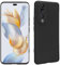 Bihizei Cover Compatibile con Honor 90 5G, Custodia in Morbida Silicone TPU,Sottile e Antiurto con Rivestimento in Microfibra AntiGraffio,Nero