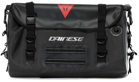 Dainese - Explorer Wp Duffel Bag 60L, Travel Duffel, PVC, wasserdicht, Motorrad-Reisetasche, für Männer und Frauen, Schwarz, N