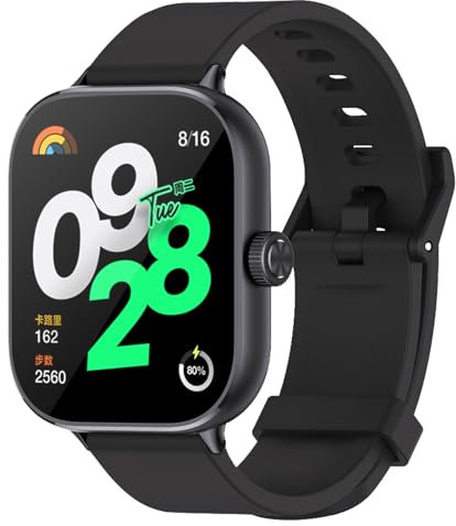 CHULN Cinturino per Xiaomi Mi Band 9 Pro/Redmi Watch 4 / Redmi Watch 5, Sostituzione Bracciale Impermeabile Traspirante Resistente Sudore in Silicone Colorato Redmi Watch 4 / Redmi Watch 5 Cinturino