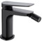 MICE - Grifo monomando para bidé hecho de latón - Grifo para wc apto para agua frio/caliente - Grifo higienico Color Negro Mate BDN047-2NG Serie Napoles