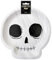 STC Pack 6 assiettes halloween tete de mort