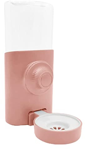 Qurygin 600ml Dispensador De Agua Automático De Conejo - Colgante para Mascotas Dispensador, Bebedero para Jaula, Comederos De Agua para Conejos, Chinchilla, Cobaya 8,6x15x20cm