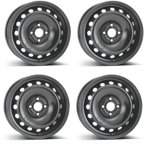 4x Alcar Stahlfelgen 4-7915 6.0Jx15 ET43 4x100 kompatibel mit Fiat Punto Grande